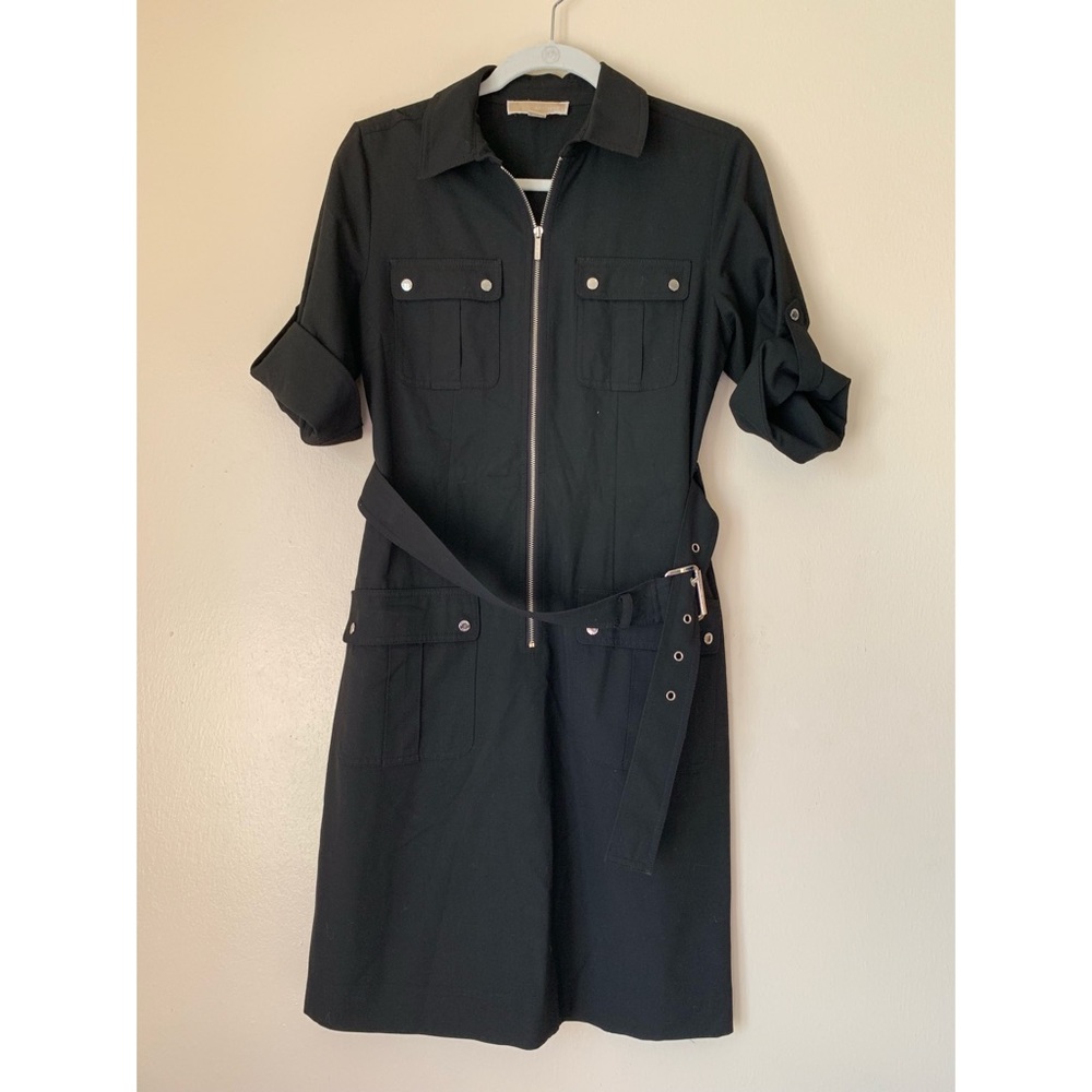 MICHAEL KORS🔥Black Belt Dress